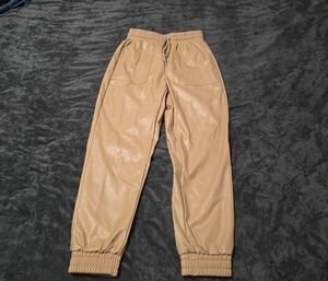 BCBGeneration Tan Track Pants